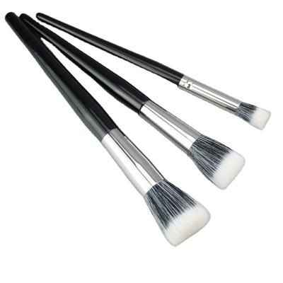 China Angular Blush 2021 New Professional Style Makeup Brushes 3pcs Set Custom Private Label for sale