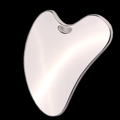 China Whitening Face Massager Customized Tools Guasha Spa Scupuncture Spa Medical Grade Stainless Steel Gua Sha Scraping Tips Along for sale