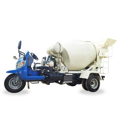 China Hotels Factory Direct Sales Three Wheeled Cement Mixing Tank Truck for sale