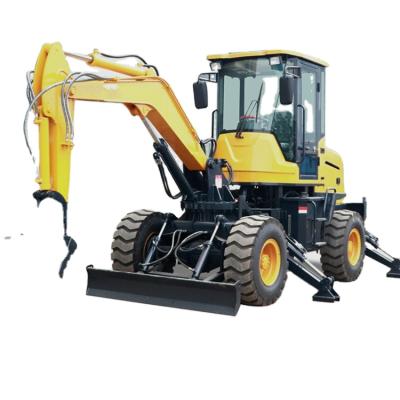 China Construction worksÂ   Wholesale Micro Excavator Chinese Excavator Wheel High Quality Digging for sale