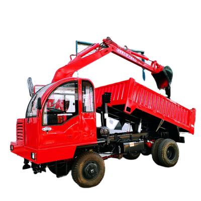 China Hotels High End Technology Manufacturing All Terrain Excavation Transport Vehicle for sale