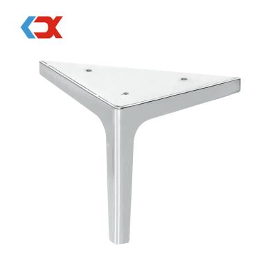 China Modern Wholesale Modern Furniture Feet Hardware Accessories Sofa Metal Legs Cabinet Bed Support Foot For Table for sale