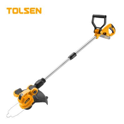 China TOLSEN 87372 20v 200w 7500rpm Power Cordless Li-ion Electric Cordless String Trimmer for sale