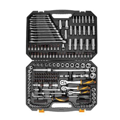 China TOLSEN 15147 Auto Repair Box 216Pcs Professional Crate Package Wrench Combo Tool Kits for sale