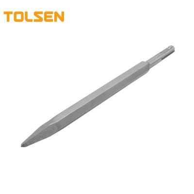 China Woodworking Alloy Steel TOLSEN 75440 Mohel SDS Plus Point Chisel for sale