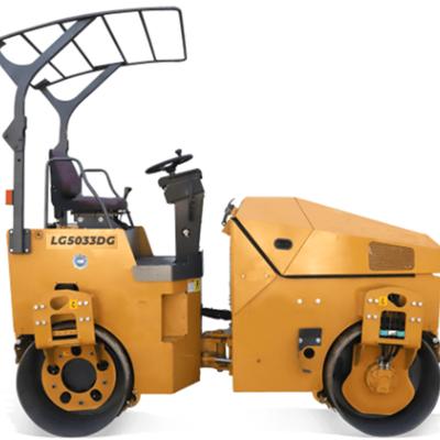 China Hotels Kingkangaroo Mini Road Roller LG5033DG Double Drum Road Rollder With Spare Parts for sale