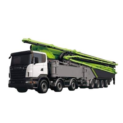 China Hotels Kingkangaroo Zoomlion 47X-5RZ 47M Boom Height Mounted Conerete Pump Truck With Low Price for sale