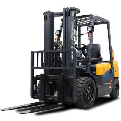 China Low Fuel Consumption Heavy Duty Kingkangaroo Transmission 3 Ton 3.5t CPCD30 Automatic Diesel Forklift Truck With 3 Stage Mast for sale