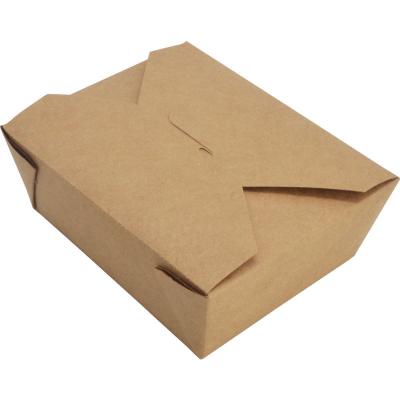 China Factory Price Biodegradable Biodegradable Lunch Food Box and Paper Salad Takeout Boxing for sale