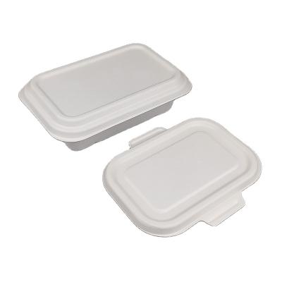 China Biodegradable Bagasse Container Eco-friendly Sugarcane Food Packaging Bagasse Lunch Take Out Boxes for sale