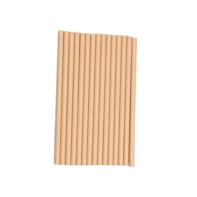 China Factory Wholesale Custom Logo Biodegradable Printed Biodegradable Paper Straw for sale