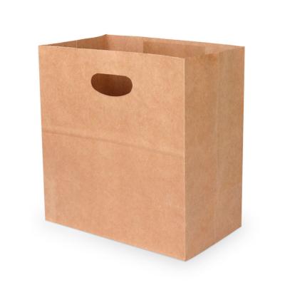 China Factory Price Cosmetic Shopping Kraft Paper Bag Clothing Packaging Packaging Bag for sale