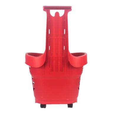 China Wholesale Cheap Retail PP Supermarket Durble/Portable/Eco XGMT Plastic Shopping Basket For Shopping for sale