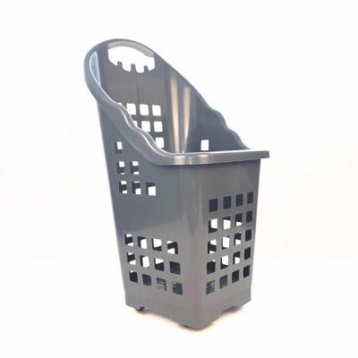 China Durble/Portable/Eco XGMT Plastic Hand Wholesale Cheap Retail Store Supermarket Plastic Shopping Basket for sale