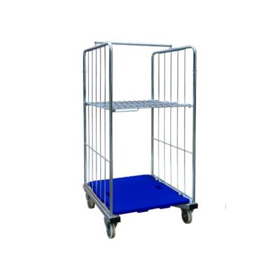 China XGMT Durable Wholesale Heavy Duty Warehouse Foldable Logistics Carts Moving Cart for sale