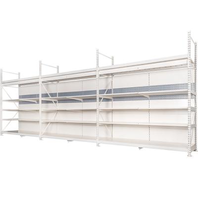 China Corrosion Protection XGMT Heavy Duty Metal Store Warehouse Steel Garage Stacking Rack Storage Shelves for sale