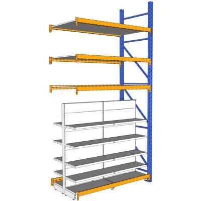 China Custom Corrosion Protection XGMT Wholeslae Heavy Duty Stainless Steel Storage Warehouse Stacking Rack for sale