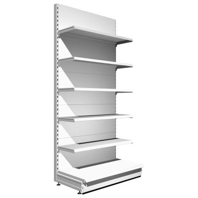 China XGMT Tegometall Compatible Retail Store Double Sided Or Single Sided Display Racking Steel Shelves For Wall for sale