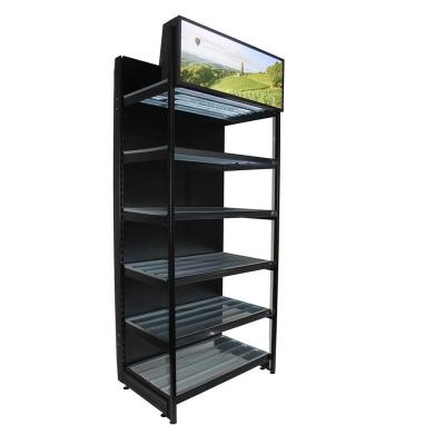 China XGMT Tegometall Double Sided Or Single Sided Compatible Supermarket Retail Shelving Display Racks Shelves For Store for sale