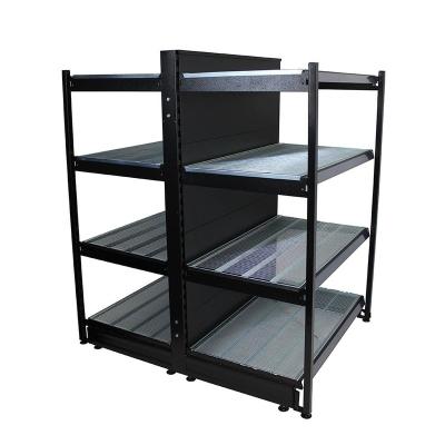 China XGMT Tegometall nordic shelving steel frame shopping mall compatible double-sided or single-sided retail display for sale