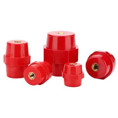 China High Quality LOW VOLTAGE SM Series Red Color Low Voltage Standoff Bus Bar Insulator for sale