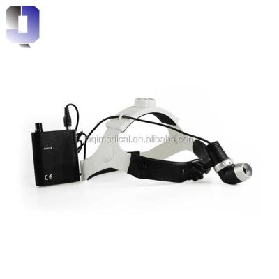 China JQ-2100 Plastic Cheap Price Economy Medical LED Headlamp With Rechargeable Battery for sale