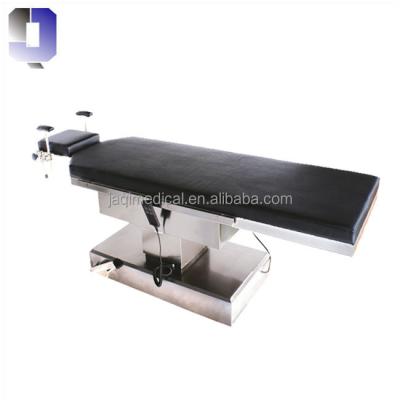 China JQ-DST-II Instrument Doctor Sitting Position Electric Ophthalmic Medical Eye Table Steel Surgical Ear Nose Operating Table for sale