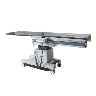 China JQ-9000E carbon fiber electric catheterization table used for ERCP image integrated ot table with horizontal and vertical board movement for sale