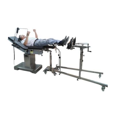 China Traction position JQ-01 cheapest orthopedic lower limbs surgery operating table with orthopedic traction frame for sale