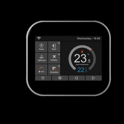 China Memory Function Touch Screen LCD Display Smart Home Wifi Room Weekly Programmable Thermostat Used For Air Heating MC6-HW for sale