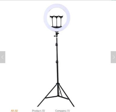 China Adjustable Shine LED Ring Light Lamp with Telescopic with Tripod and Stand for Live Stream Beauty Facial Make for sale