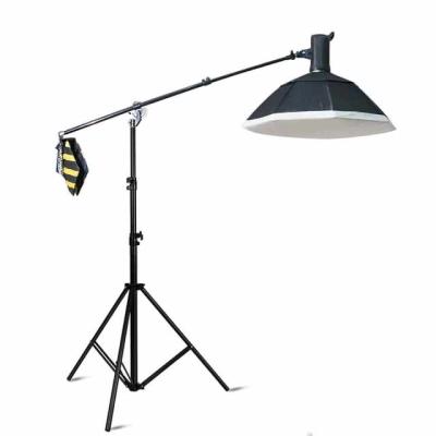 China 56inch Foldable Aerial Light Stand Tripod Mount for Camera Webcam Ring Light for Live Broadcast for sale