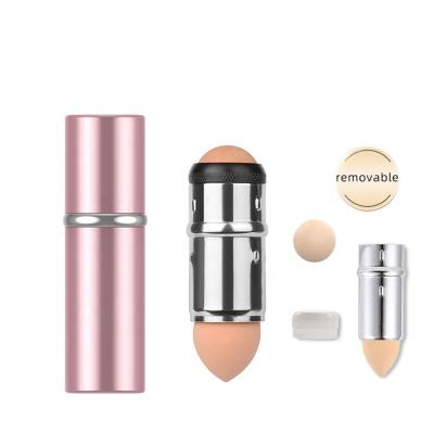 China Hotsale 2022 Blood Vessels Removal 2 in 1 Volcano Face Roller Oil Absorbing Roller Set/Facial Makeup Sponge/Volcanic Stone Roller for sale