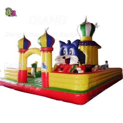 China Good Quality PVC Inflatable Amusement Popular City Giant Inflatable Playgrounds Inflatable Amusement Park for sale