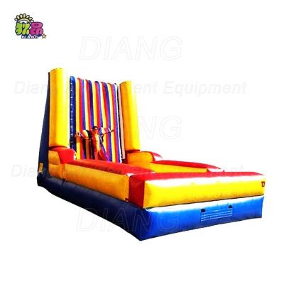 China New Design Outdoor PVC Adults Inflatable Jumping Sticky Wall PVC Inflatable Sticky Wall for sale