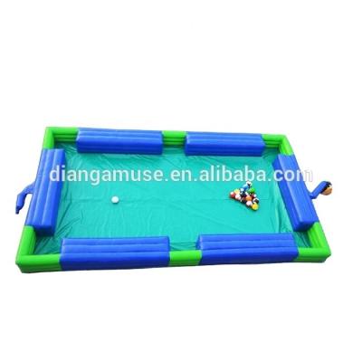 China Good China PVC Pool Table Inflatable Billiard Soccer Field for sale