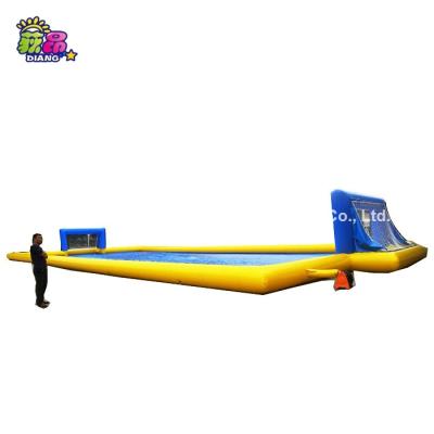 China New Arrival Soap PVC Inflatable Soccer Field Factory Direct Sales for sale