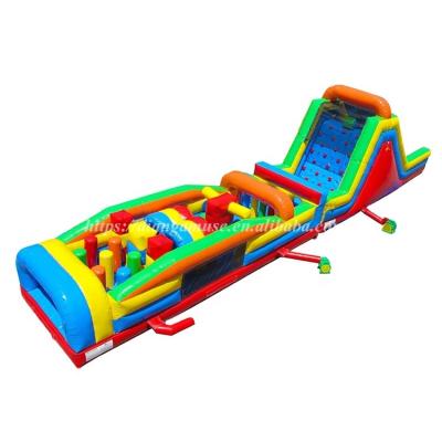 China PVC Chinese Factory Inflatable Obstacle Course For Sale Inflatable Land Obstacle Course for sale