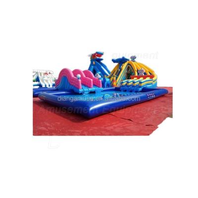 China Factory Direct Inflatable Slide Kid Inflatable Water Park For Summer Entertainment Customized Size for sale