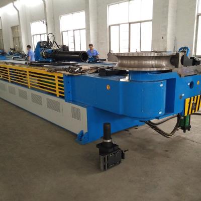 China Hotels CNC Full Automatic Pipe Bending Machine For Big Exhaust Pipe GM-114CNC-2A-1S for sale