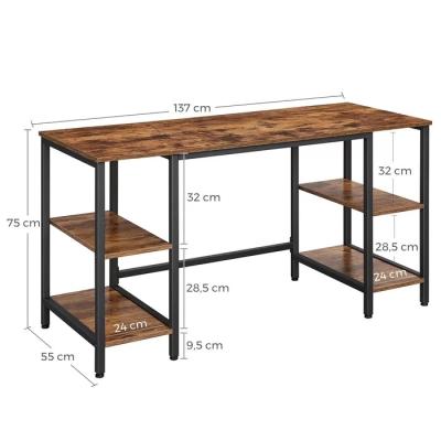 China Other DECOHOME Wholesale Cheap High Quality Home Office Style Industrial Computer Desk Computer Desk for sale