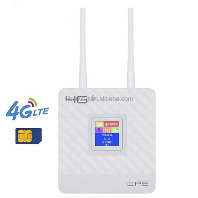 China 4g portable wifi LTE router modem OEM 300Mbps 4g LTE indoor high speed wifi router for sale