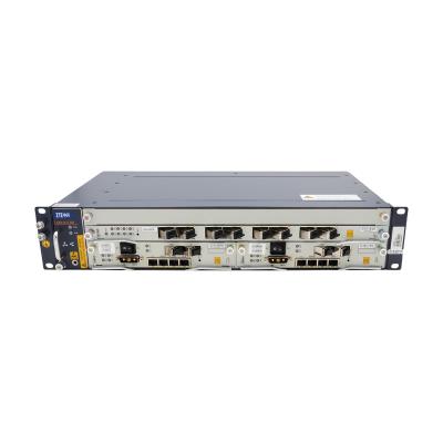 China FTTH chassis ZTE ZXA10 C320 with 2xSMXA (UCDC1), 1xGTGO C+ SFP module for sale