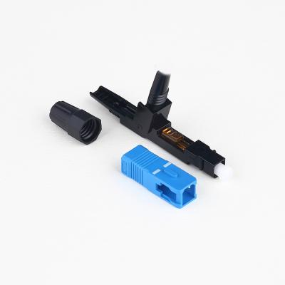 China -40â „ ƒ ~+85â „ ƒ ftth field assembly fiber optic connector SC UPC APC fast fiber optic connector field quick assembly for sale