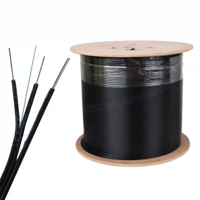 China Single Mode 1/2/4/6 Outdoor Flat Core G657A1 G652D Fiber Optic Cable G657A1 G652D Factory Drop Indoor FTTH Cabling FTTH for sale