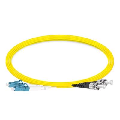 China 2021 Hot Sale Duplex G652D Duplex G652D ST Connector Jumper SM UPC PC APC PVC Fiber Optic Patch Cord For CATV Network for sale