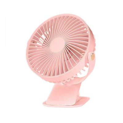 China Clip Function 2000 mAh Battery 3 Speeds Portable Clip Fans USB Mini Fan 2022 Rechargeable for sale