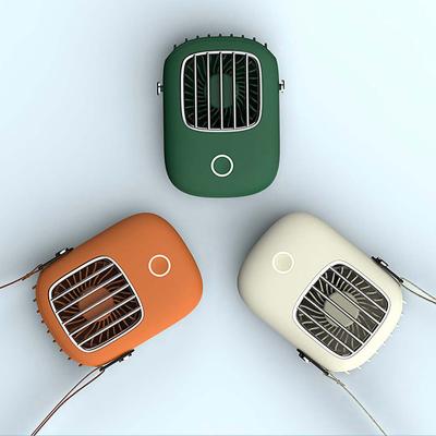 China Wholesale Luxury Mini Usb Fans Portable Battery Cooling Air Cooling Hang Neck Fan for sale