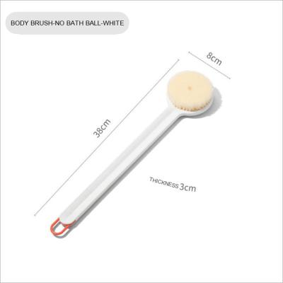 China Wholesale Hot Sale Fashion Stocked Convenient Plastic Back Bath Long Exfoliating Brush Body Brush for sale