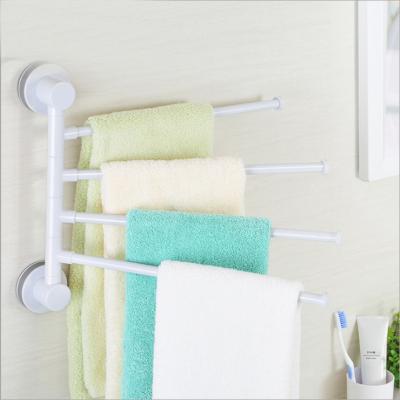 China Best Wholesale Viable Selling Low Price Bathroom Pool White Towel Rack Wall Mounted for sale